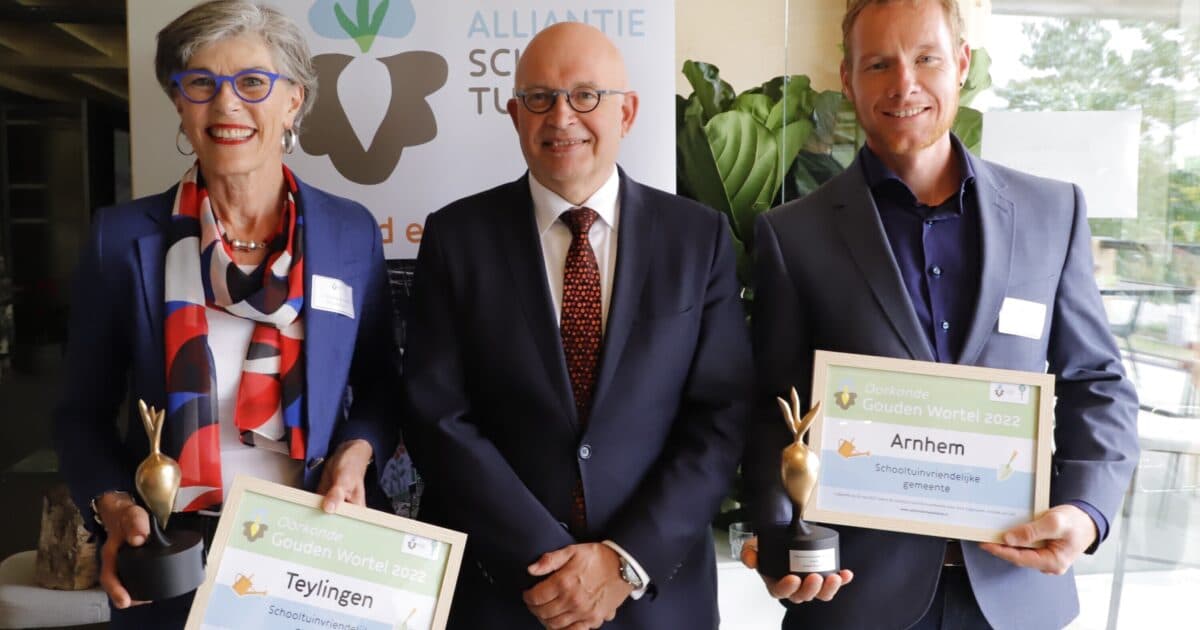 Municipalities of Arnhem and Teylingen win Golden Carrot 2022