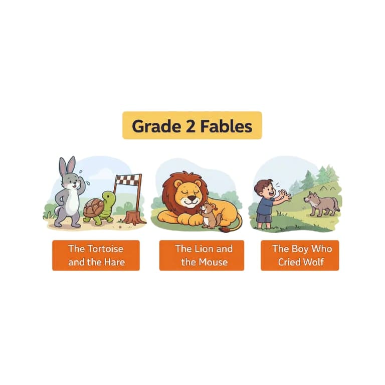 Elementary school Lesson Idea | Fables Lesson for Grade 2: Read, Retell, and Write