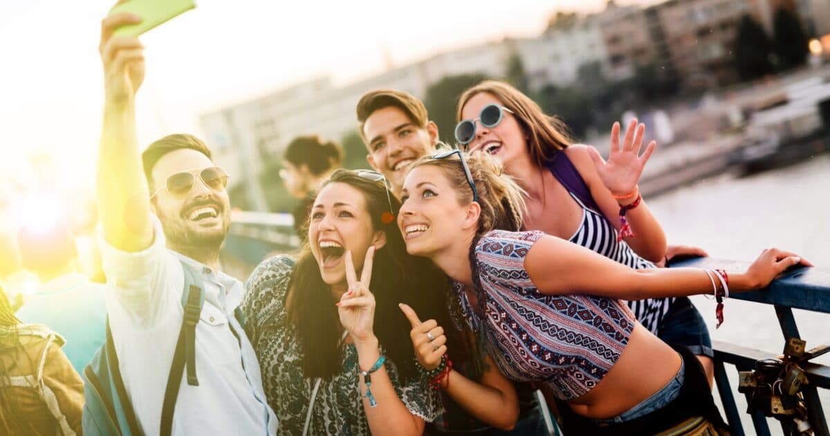 Is young people's happiness under pressure, or are they just talking themselves into it?