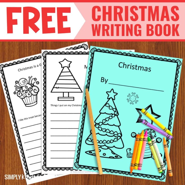 Elementary school Workbook | Free Printable Christmas Book to Inspire Your Kinders