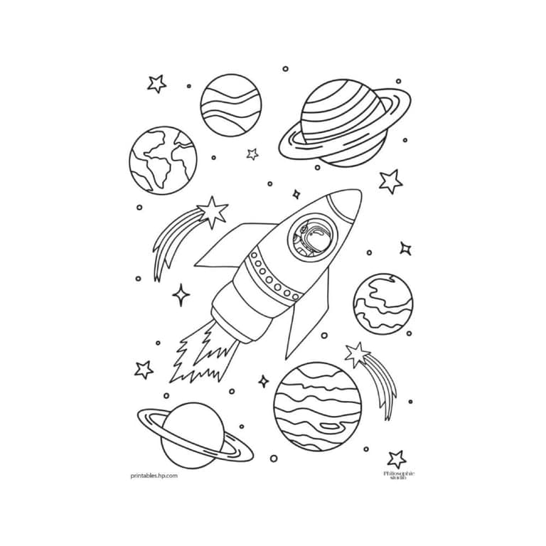 Elementary school Worksheet | Rocket Man