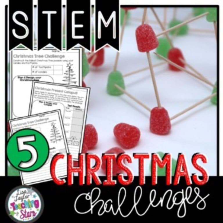 Elementary school Lesson Package | Christmas STEM Challenges - Digital - Google Classroom