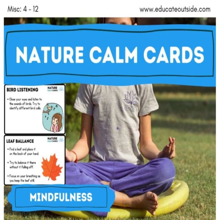 Elementary school Material | Mindfulness Calm Cards – Emotional Regulation Resource – Classroom Management