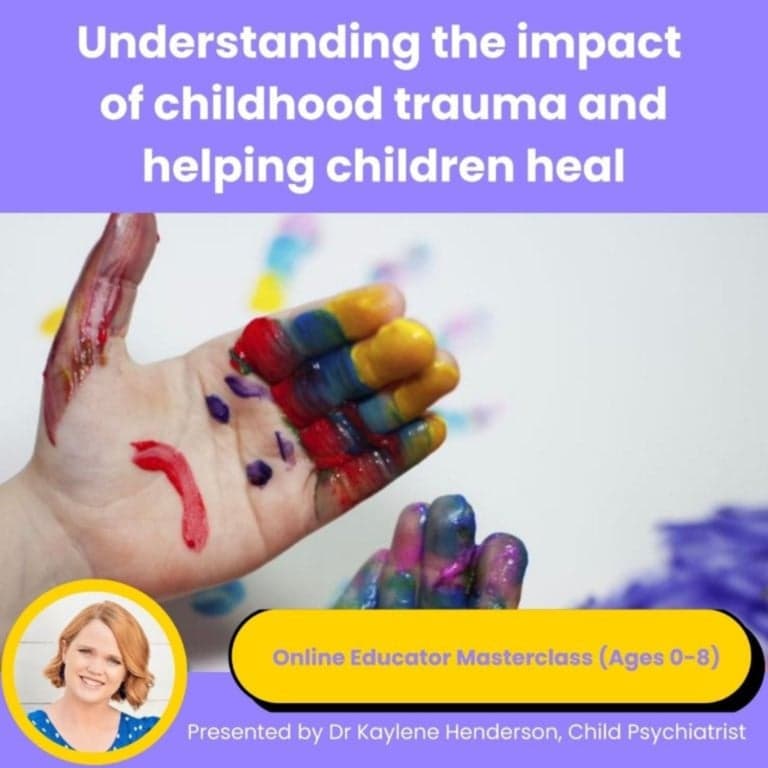 Elementary school Masterclass | Masterclass 4: Understanding the Impact of Childhood Trauma