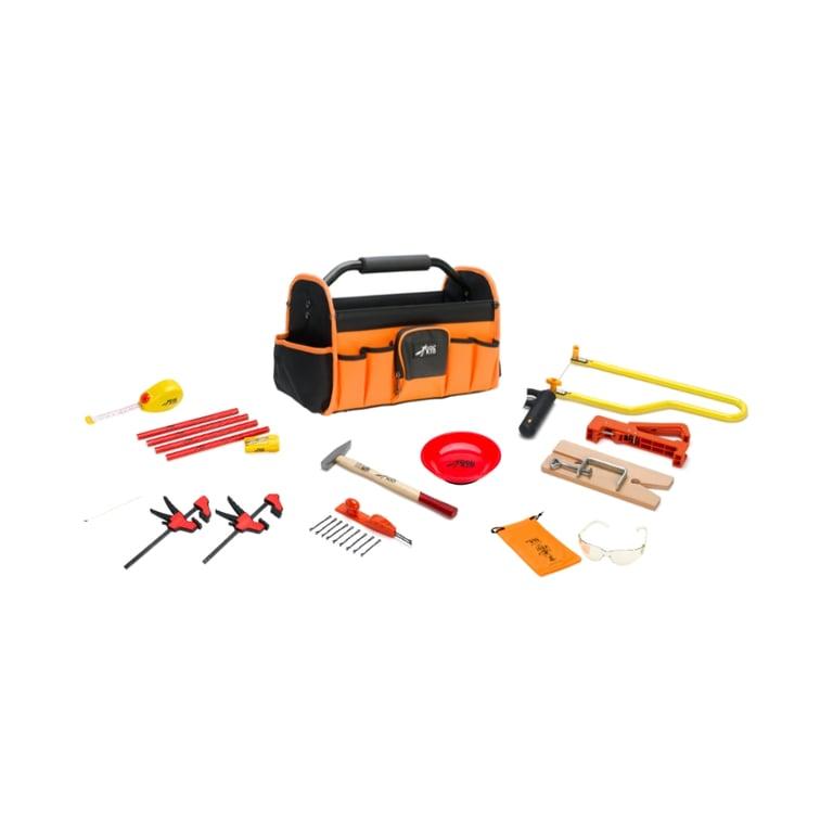 Elementary school Material | Tool Case for Children, 16 Items