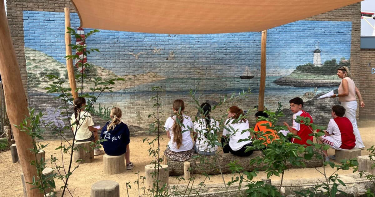 Three-quarters of primary school playgrounds on Schouwen-Duiveland have been greened