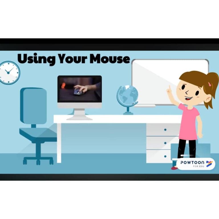 Elementary school Video | Using Your Computer Mouse (for Kids)