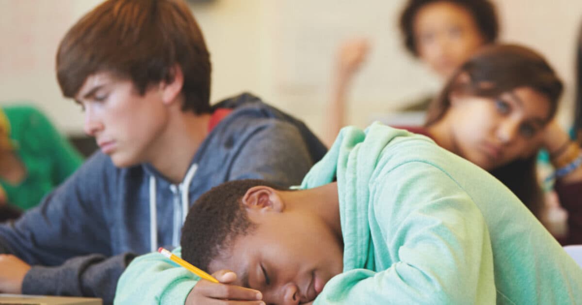 The link between sleep, behaviour and academic performance
