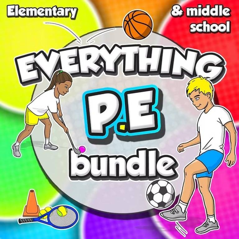 Elementary school Lesson Package | Everything Physical Education For Kindergarten to Grade 6 for Sport