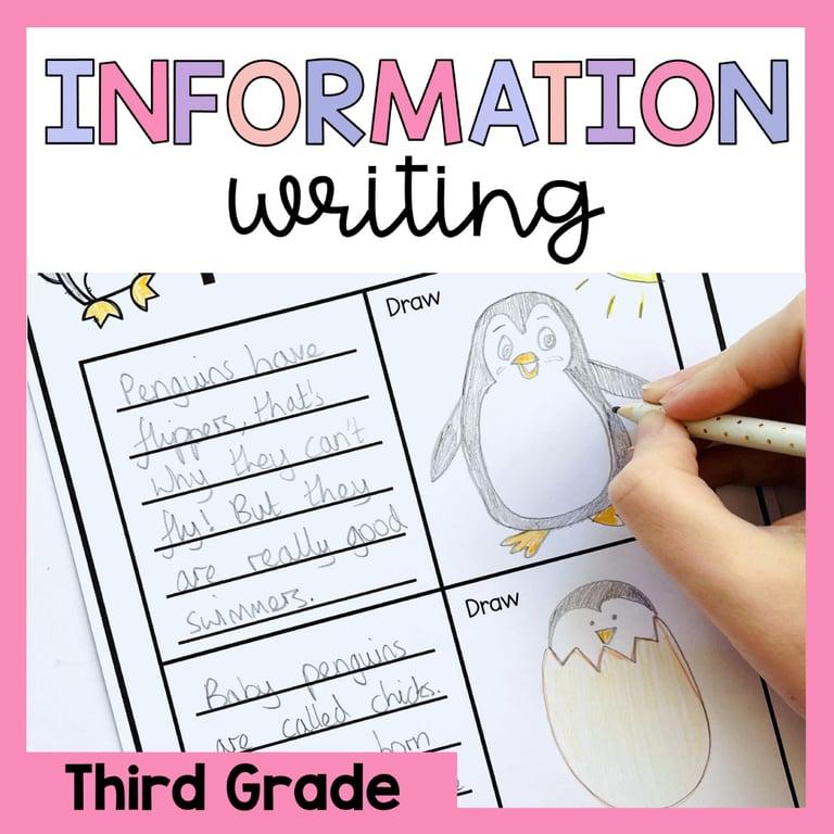 Elementary school Worksheet | Third Grade Informational Writing Prompts and Worksheets