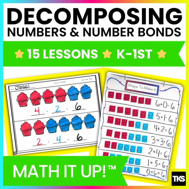 Elementary school Lesson Package | Math It Up! Decomposing Numbers
