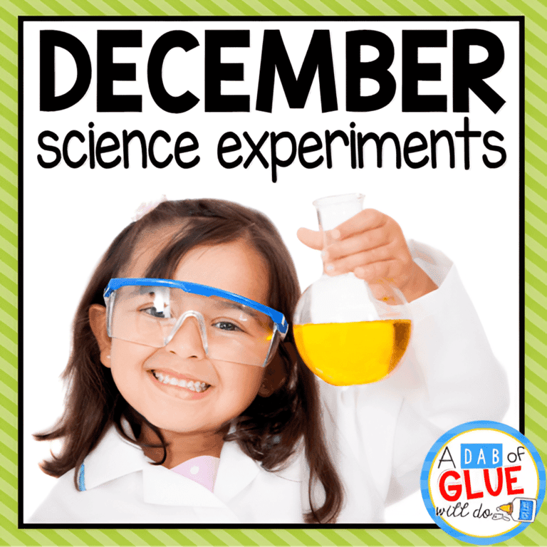 Elementary school Lesson Package | Kindergarten Science Experiments for December