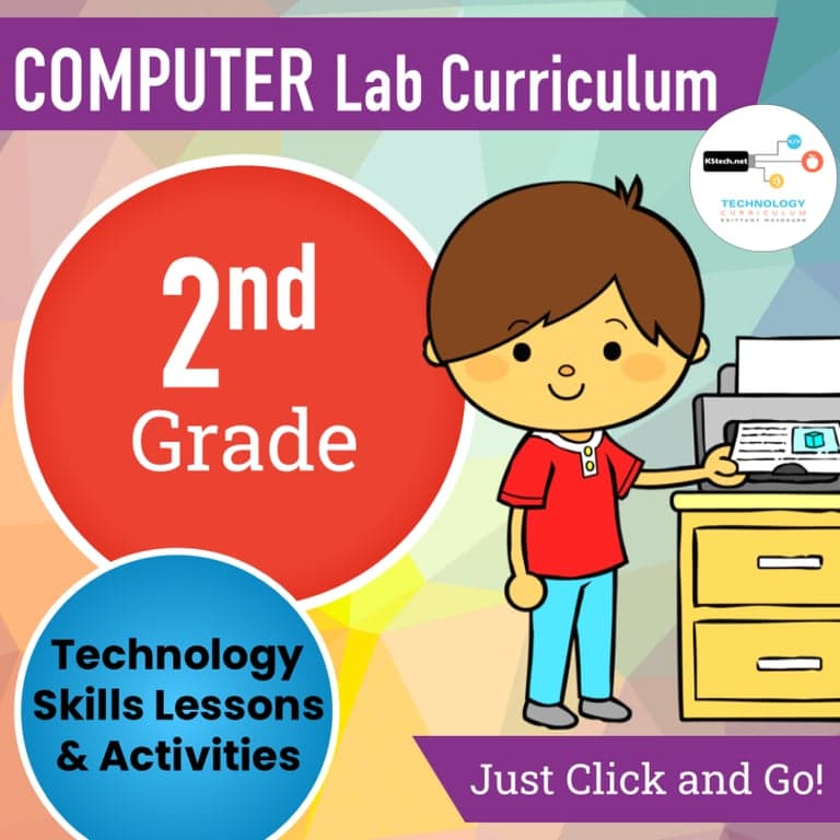 Elementary school Subscription | 2nd Grade Technology Curriculum Subscription