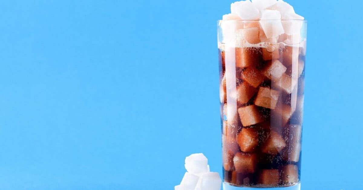 Soft drinks and juice still contain a lot of sugar
