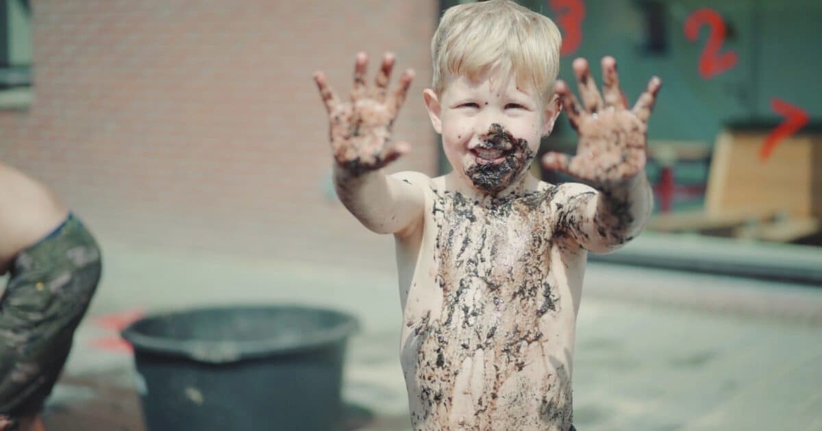 160,000 children had a wonderful time getting dirty on Mud Day