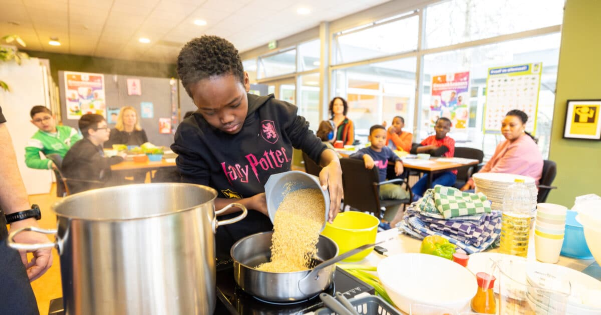 Focus on food and sustainability at school