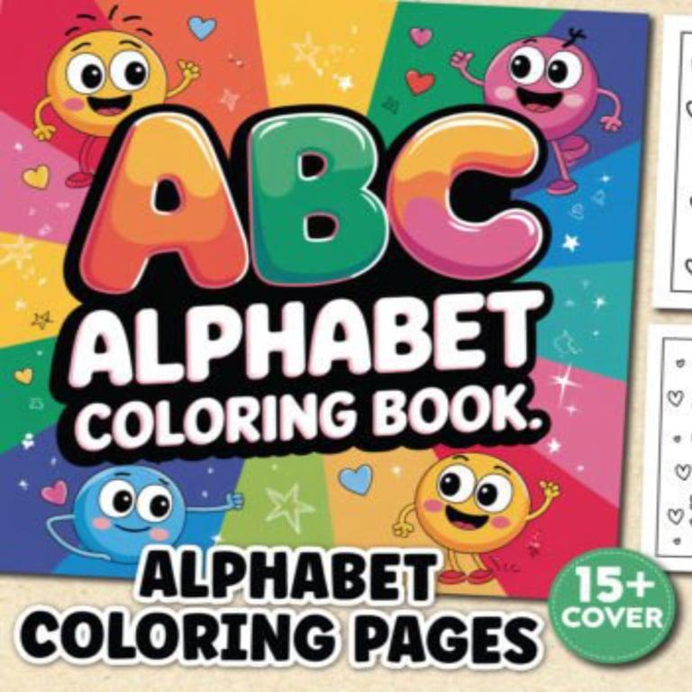 Elementary school Workbook | ABC Alphabet Coloring Book for Kids