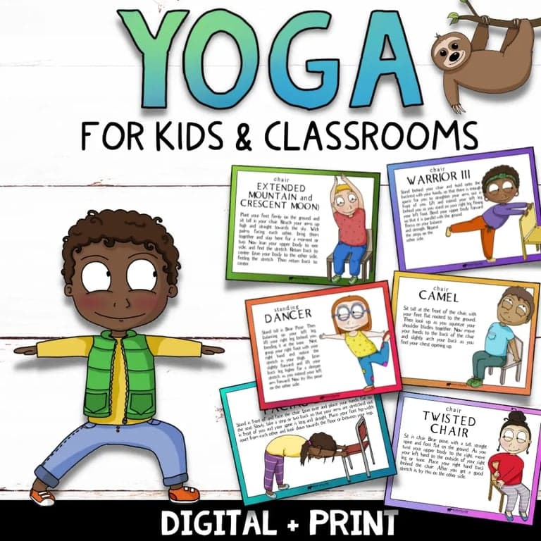 Elementary school Energizer | Yoga for Kids & Classrooms