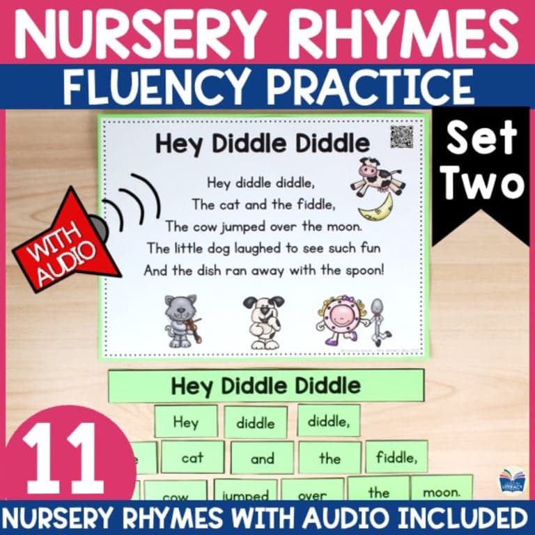 Elementary school Material | Nursery Rhymes Poetry Center (SET 2) – 11 poems