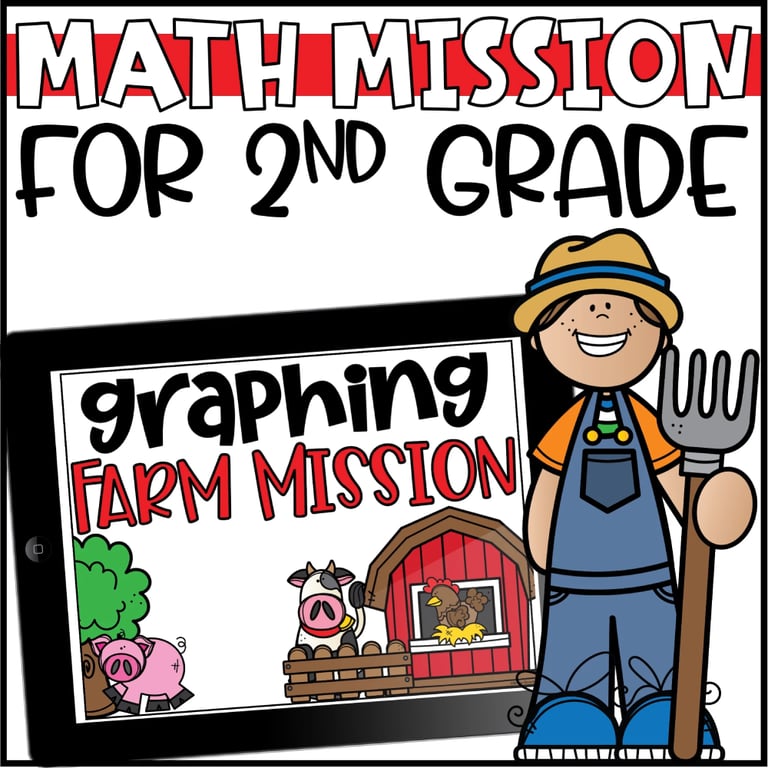 Elementary school Game | Math Mission: Graphing Escape Room