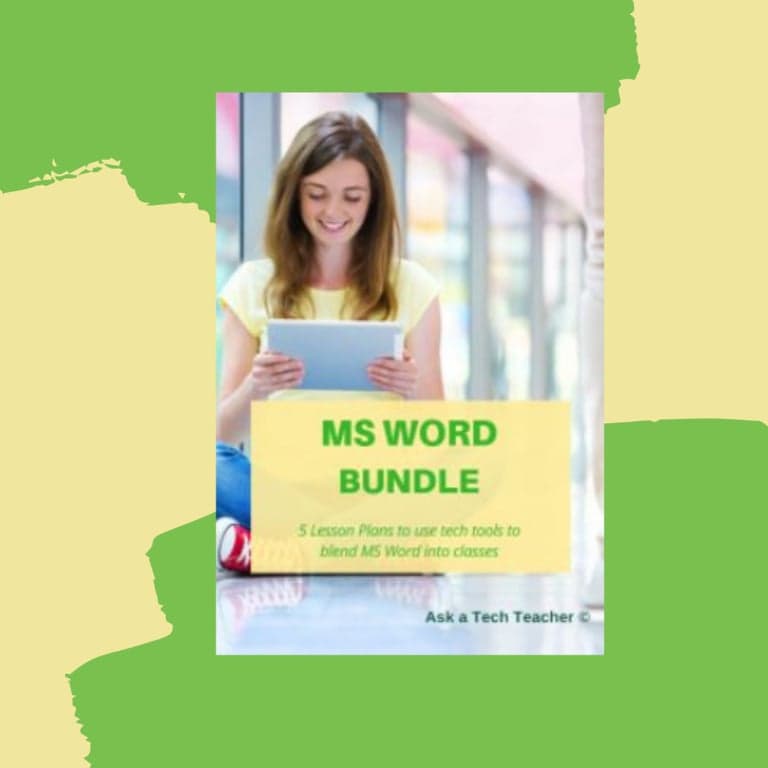 Elementary school Lesson Idea | MS Word Bundle
