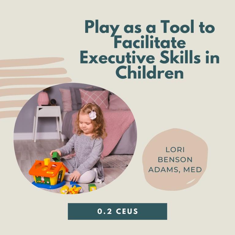 Elementary school Webinar | Play as a Tool for Facilitating Executive Functioning Skills in Children