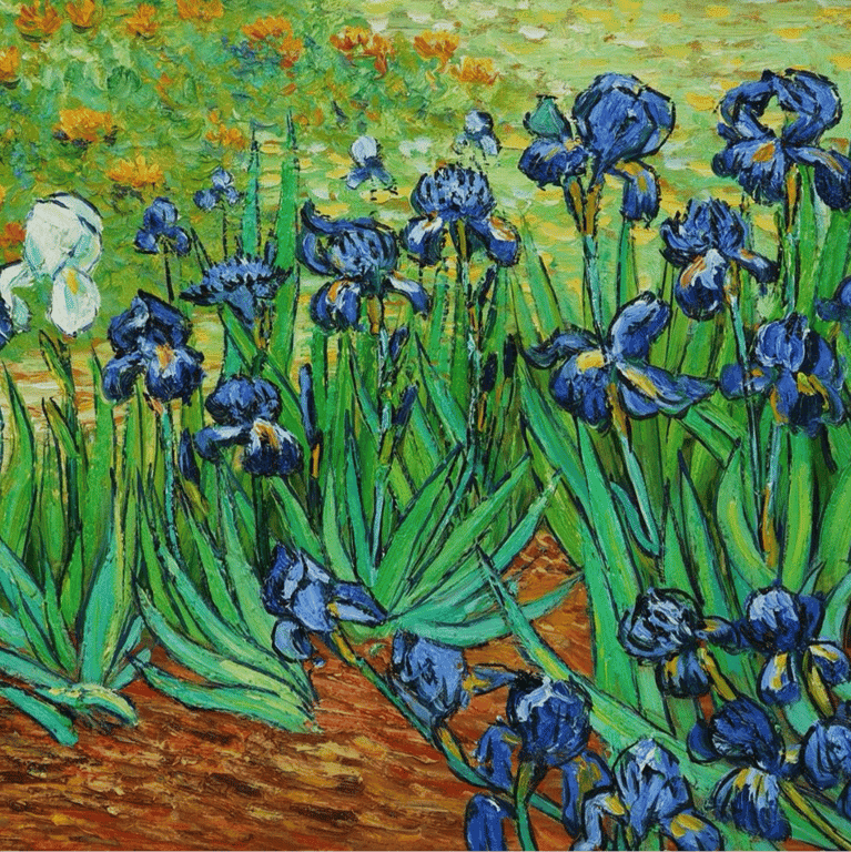 Elementary school Lesson Idea | I Spy Irises
