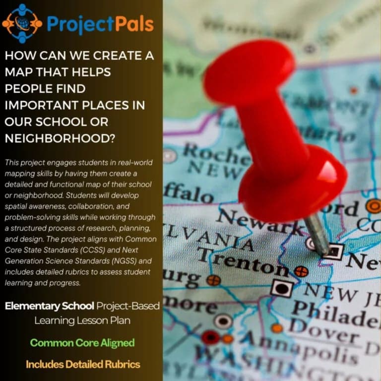 Elementary school Lesson Package | How Can We Create a Map That Helps People Find Important Places?