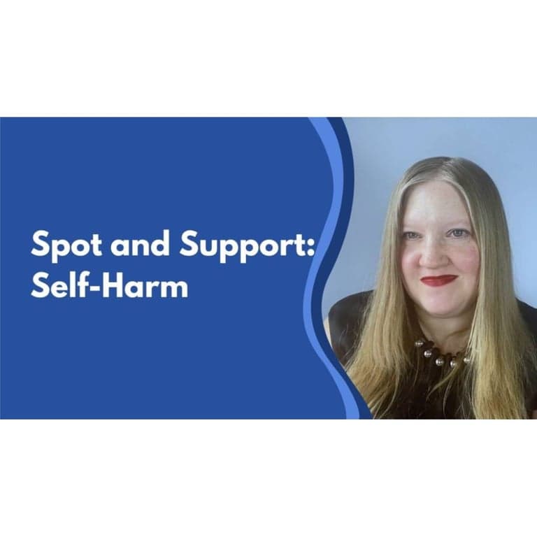 Elementary school Course | Spot and Support: Self-Harm