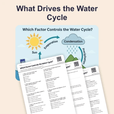 Elementary school Material | What Drives the Water Cycle