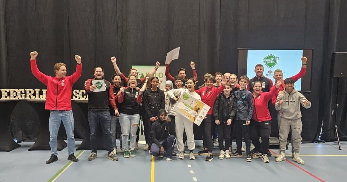 Active School Award 2025 presented to Stedelijk College Eindhoven