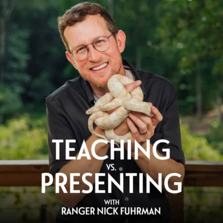 Elementary school Masterclass | Teaching vs. Presenting