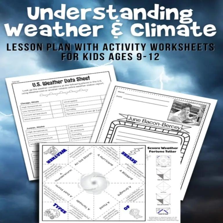 Elementary school Worksheet | Weather or Climate?