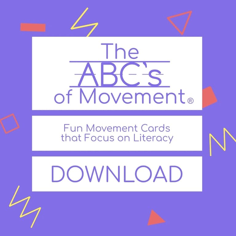 Elementary school Material | ABC’s of Movement Activity Cards – Download