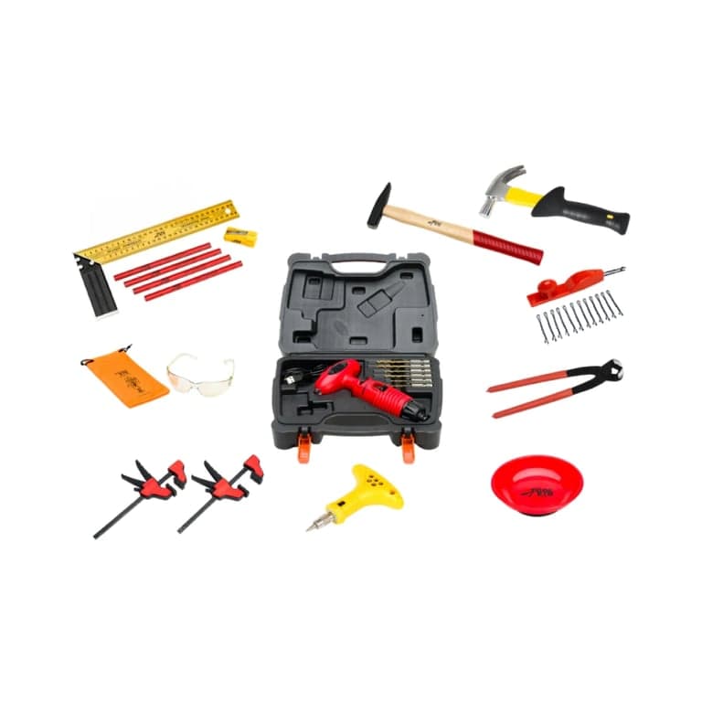 Elementary school Material | Toolset for Children, 17-Piece