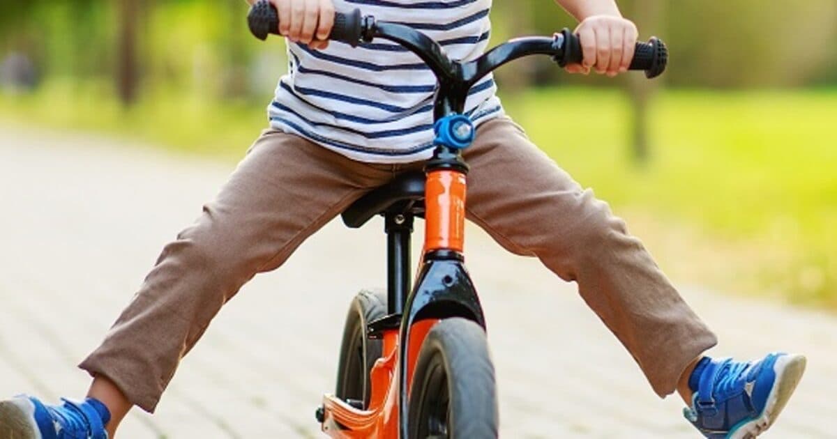 Balance bikes improve children's motor development