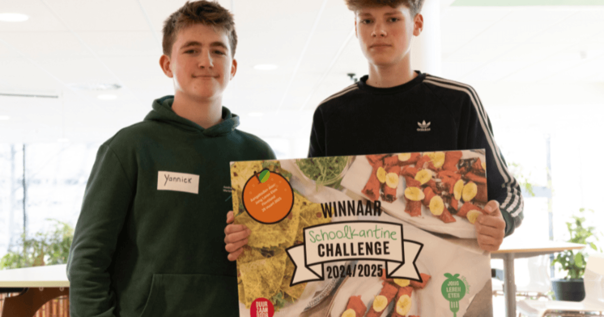 Aeres VMBO Lelystad wins School Canteen Challenge Flevoland 2025