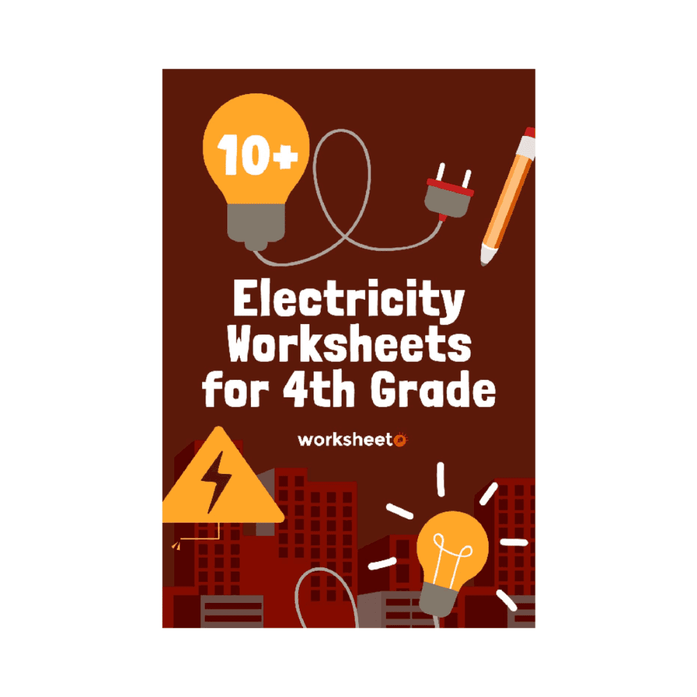 Elementary school Worksheet | Electricity Worksheets for 4th Grade