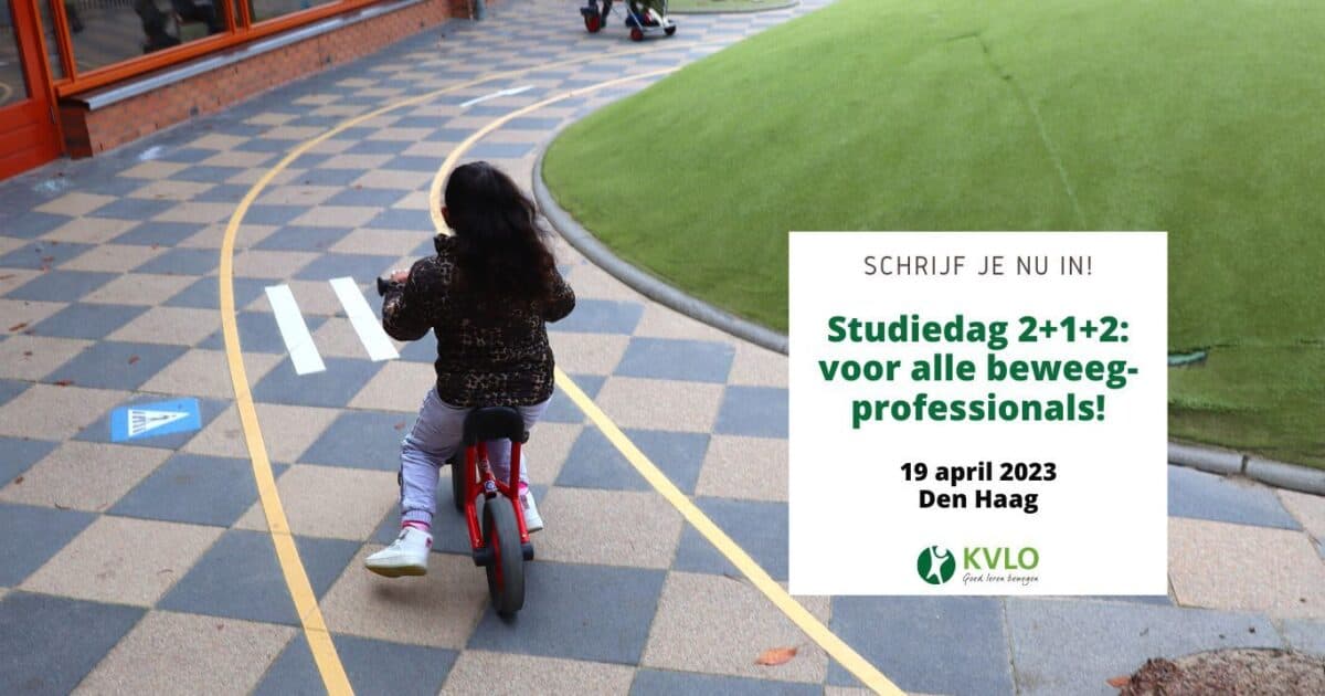 KVLO study day: 2+1+2 for all physical activity professionals!