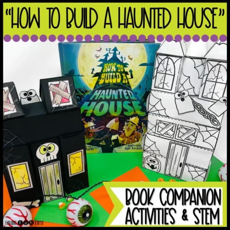 Elementary school Lesson Package | How to Build a Haunted House – Halloween STEM Activities