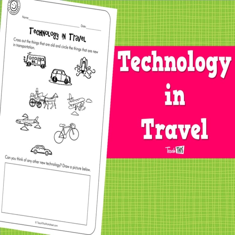 Elementary school Worksheet | 7 - Technology in Travel