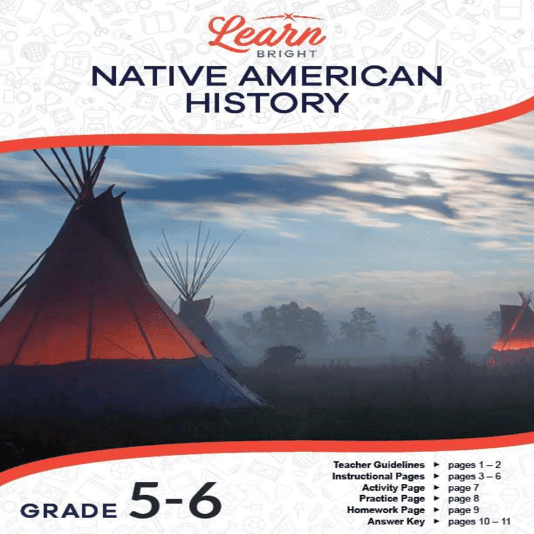 Elementary school Lesson Package | Native American History