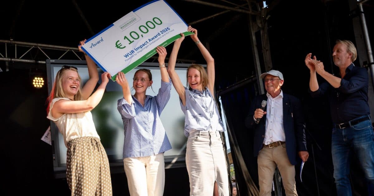 Smaaklessen lesson package wins WUR Impact Award