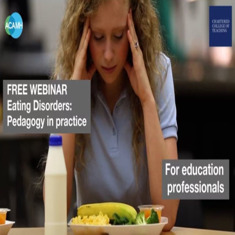 Elementary school Webinar | Eating Disorders – Pedagogy in Practice