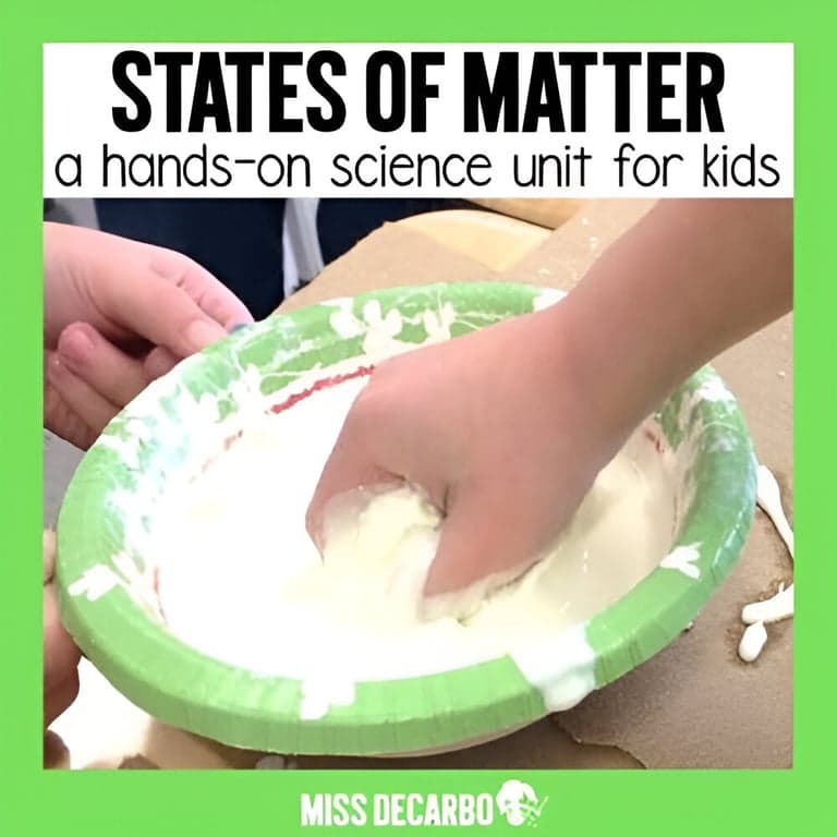 Elementary school Lesson Package | States of Matter for Kids: Solids, Liquids, and Gases