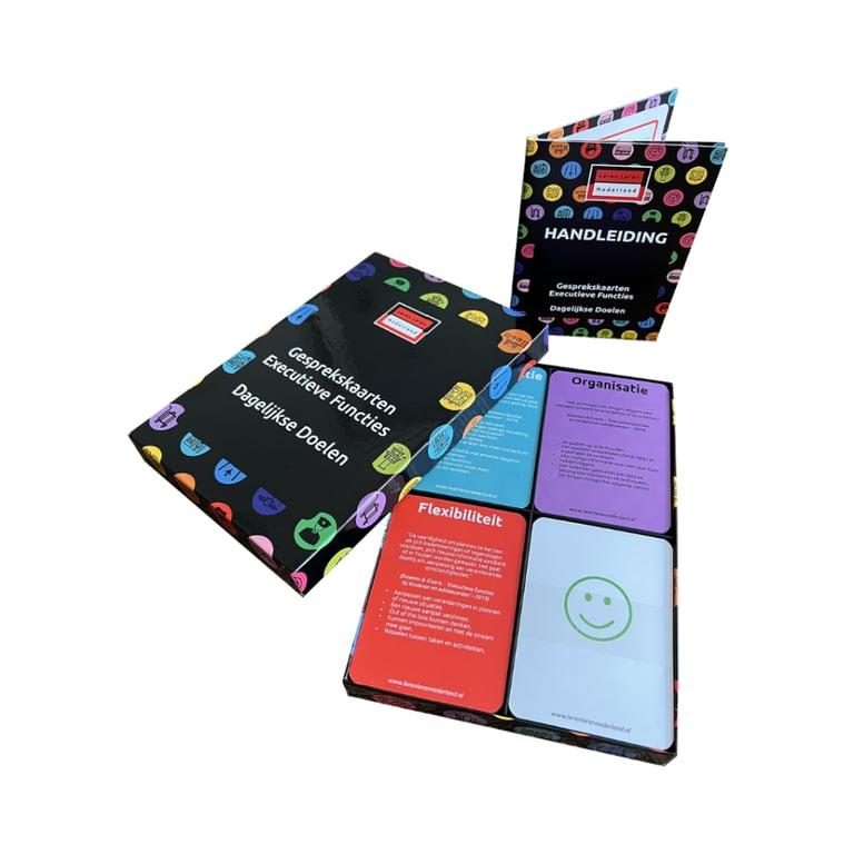 Elementary school Material | Executive Function Conversation Cards - Daily Goals