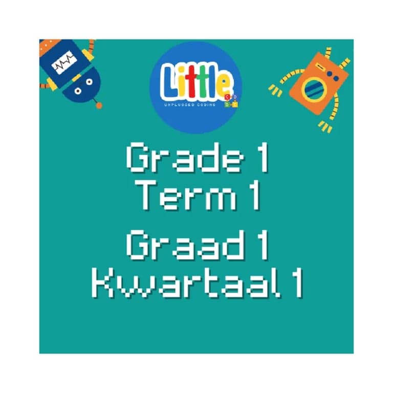 Elementary school Lesson Package | Lesson Planning: Unplugged Coding and Robotics Term 1 in English