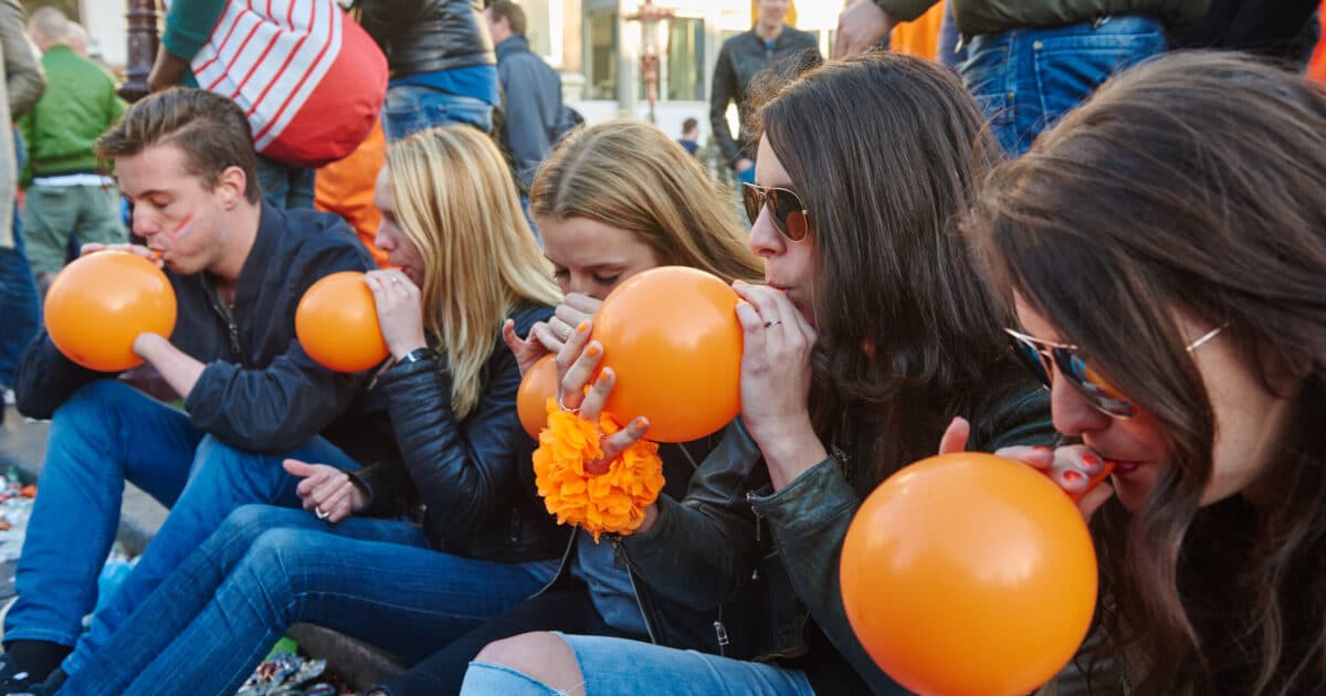 Less tobacco and drug use, more nitrous oxide