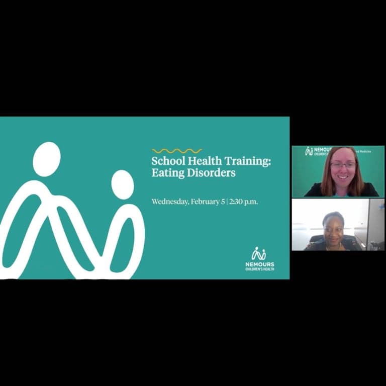 Elementary school Webinar | 2025 School Health Training: Eating Disorders