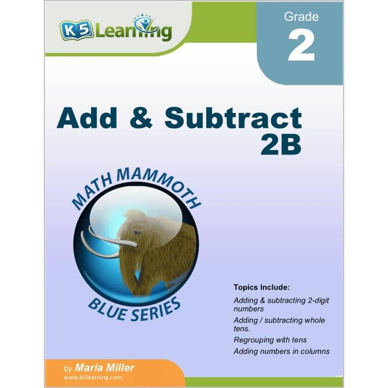 Elementary school Workbook | Add & Subtract 2B